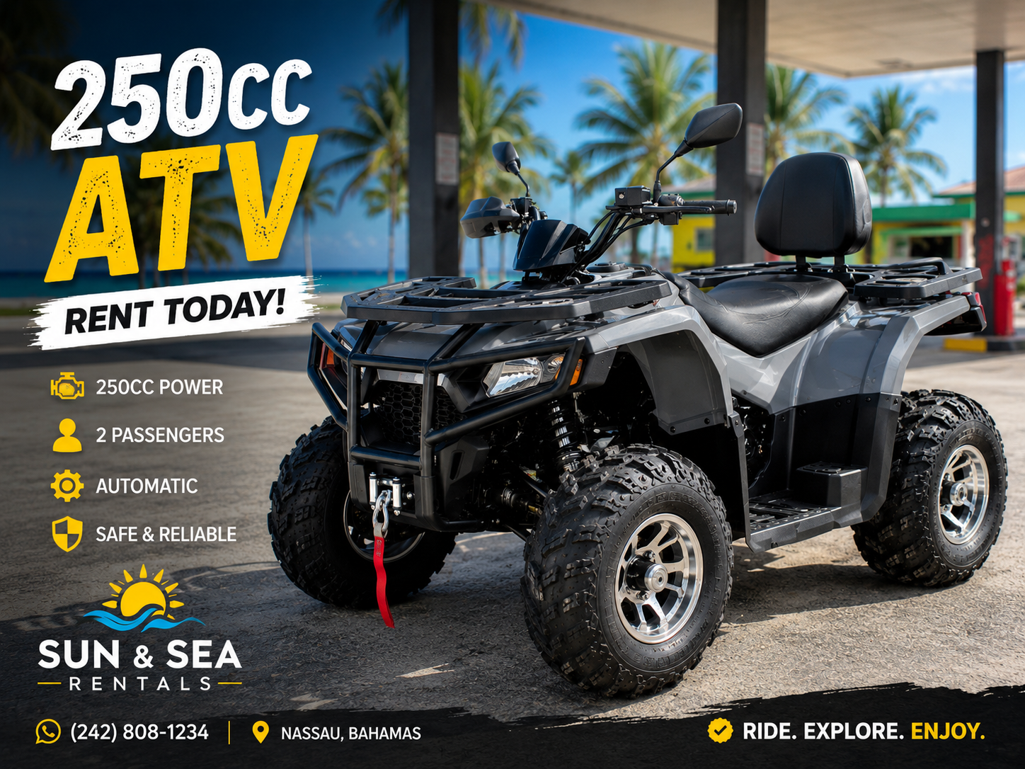 ATV 250cc Mid-Size